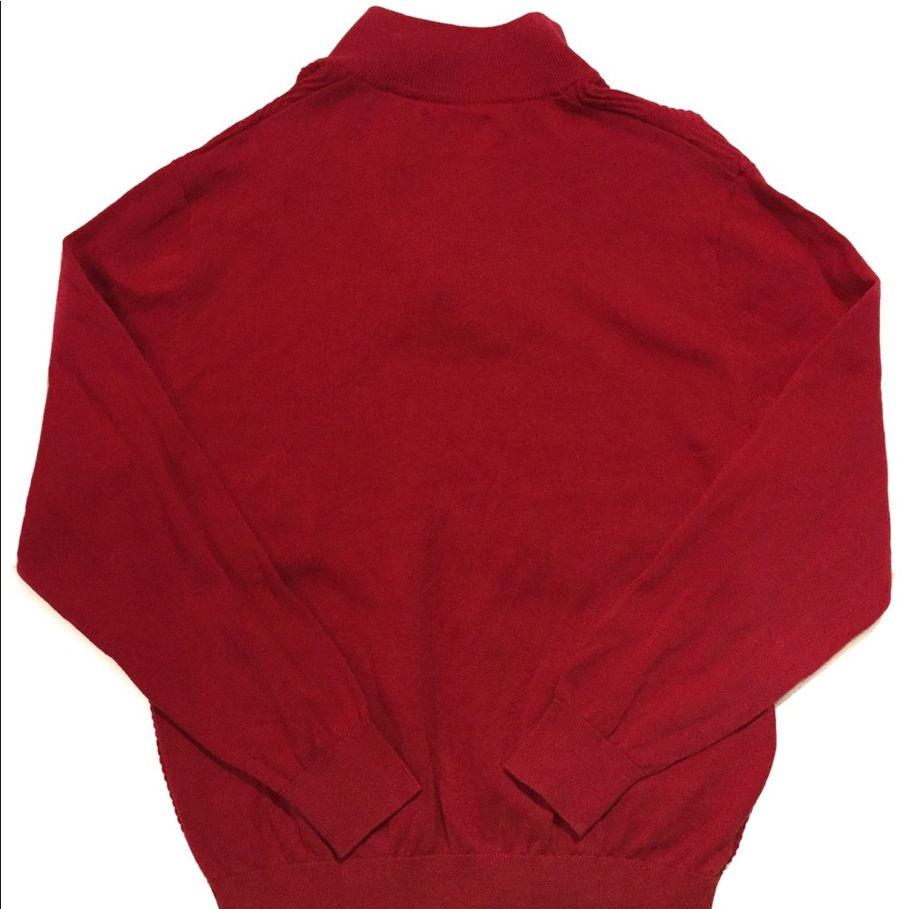 ✅SOLD - Jack Nicklaus Herringbone 1/4 Zip Sweater - Picture 3 of 8